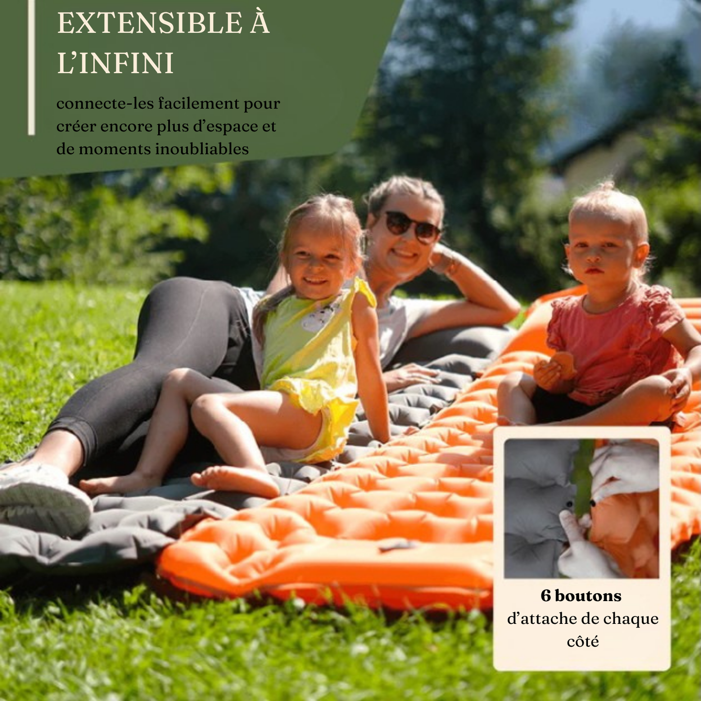Matelas gonflable Trevika™ Ultra Confort