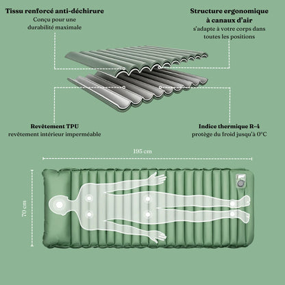 Matelas Trevika™ Ultraléger Pro